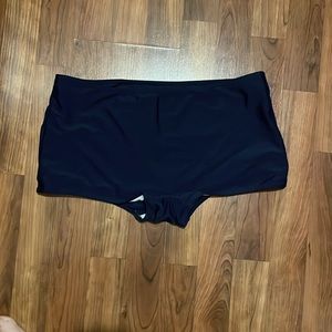 Blue swim briefs